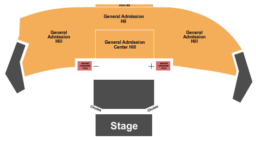 Thunder Ridge Nature Arena PBR Seating Chart